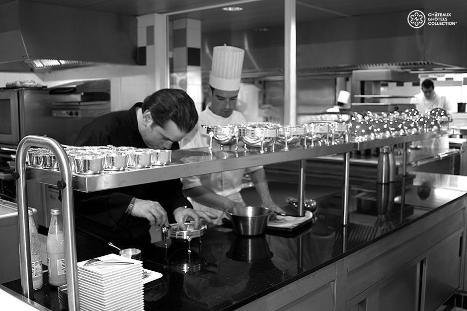 L'Assiette Champenoise Hotel Tinqueux Restaurante foto